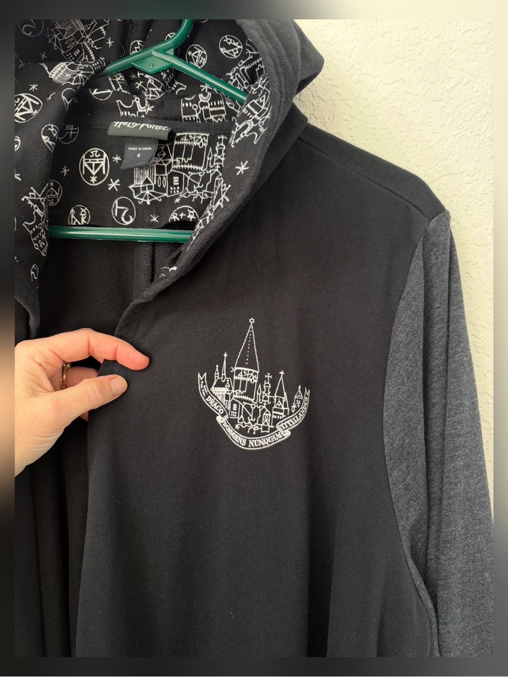 Torrid Harry Potter Deathly Hallows Cardigan Hooded Cloak Jacket - 4 - Picture 2 of 14